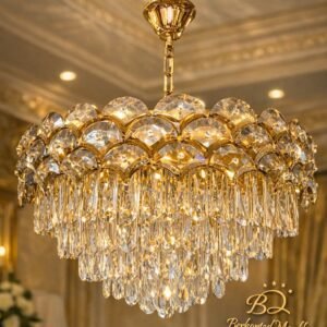 Lustre en cristal de luxe