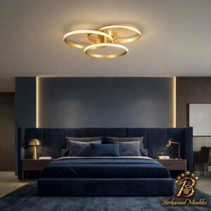 Chambre à coucher moderne en tissu