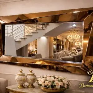 Miroir décoratif mural élégant modèle 21TM095 180x100 cm – Barkani Meubles Maroc