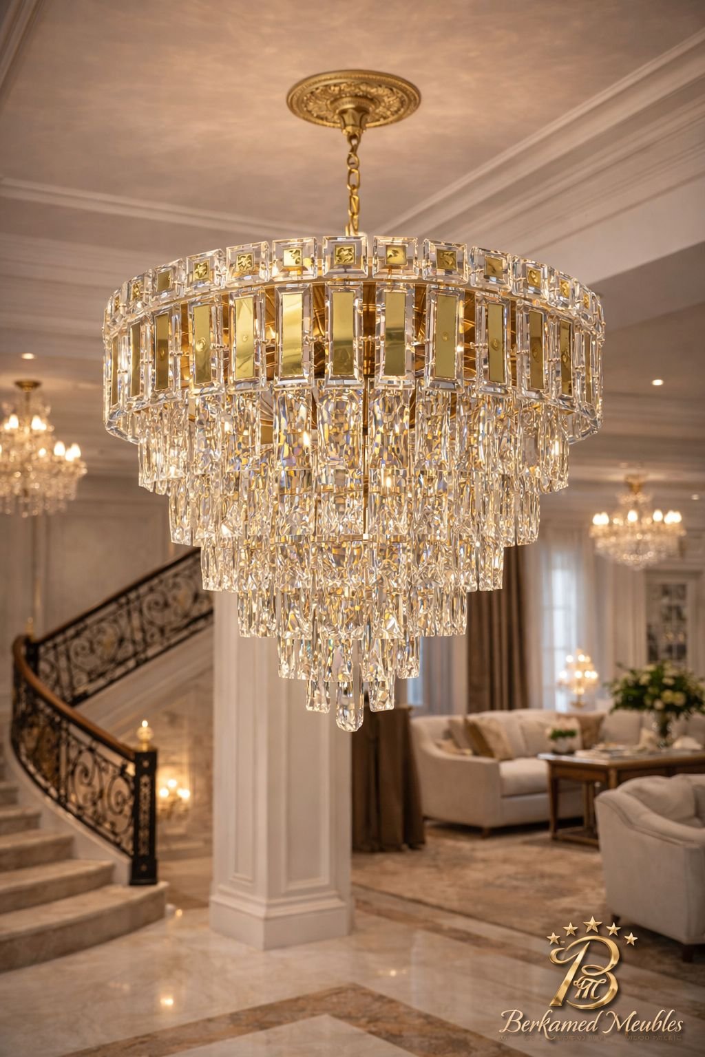 Lustre en cristal de luxe - Image 9