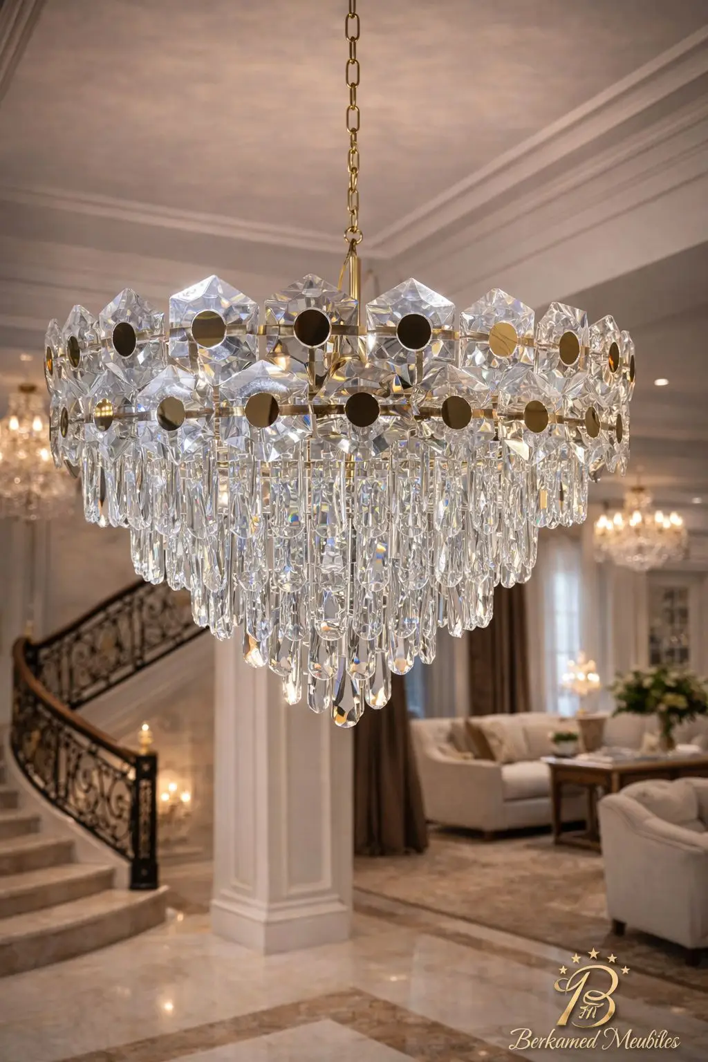Lustre en cristal de luxe - Image 8