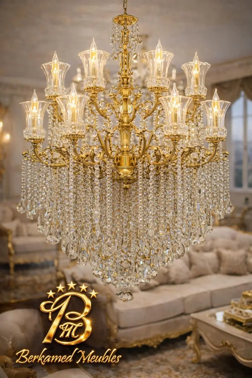 Lustre en bronze – Élégance intemporelle - Image 6